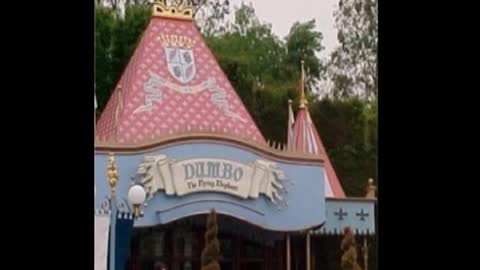 Dumbo The Flying Elephant--Disneyland History--1950's--TMS-449