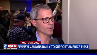 Pennsylvanians Rally to Support 'America First'