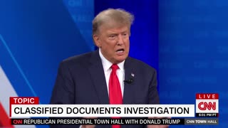 Trump CNN - On Classified Documents “Gems”