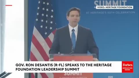 JUST IN- DeSantis Issues Dire Warning About What Dems Will Do If They Win In 2024