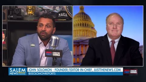 John Solomon gives Kash Patel an update on the IRS whistle blower.