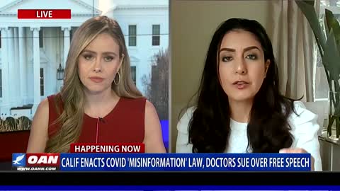 CA doctors sue over COVID "misinformation" bill they say violates their First Amendment rights