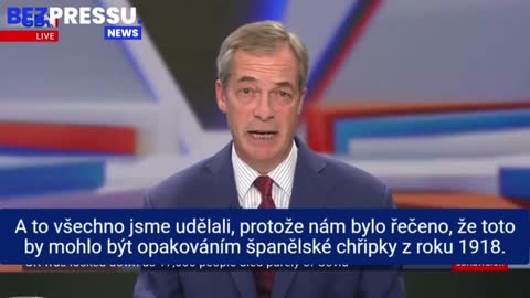 Jaká jsou skutečná úmrtí na covid - Nigel Farage