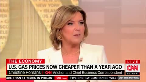 ''You Don't Want Low Gas Prices' - CNN Anchor Laughs About 'Economy Crashing'