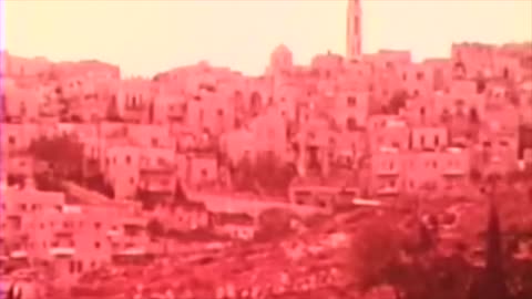 Scenes of Jerusalem and Bethlehem circa 1970