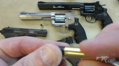 ASG Dan Wesson Pellet and Gletcher TT and P08 Update Preview Video