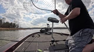 Broken Spinner bait Percy Priest Lake 3-14-2024 Bass Fishing