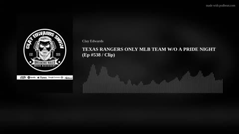 TEXAS RANGERS ONLY MLB TEAM W/O A PRIDE NIGHT (Ep #538 / Clip)