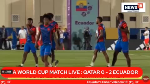 FIFA World Cup 2022 Live | Qatar World Cup 2022 | Qatar Vs Ecuador Match Live Updates