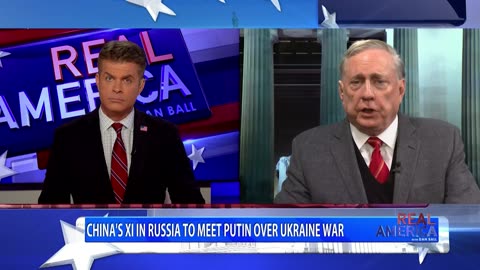 REAL AMERICA - Dan Ball W/ Col. Doug Macgregor, Xi Meets With Putin Amid Ukraine War, 3/20/23