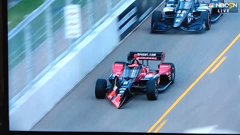 Indy Car gets airborne