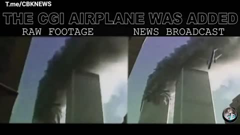 The MSM added the planes to raw footage