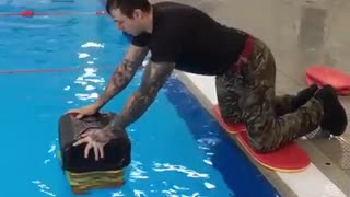 If your core is strong enough, you won’t get wet!