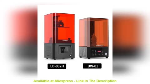 ✨ CREALITY LD-002H LCD 3D Printer Upgrade UV Light 2K HD Screen Wash and 2 in 1 UV Cure Machine