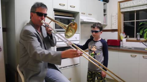 kitchen band (father VS son)