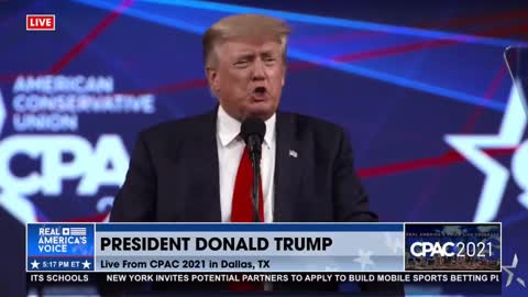 President Trump said we will Make America Great Again