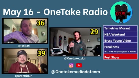 OneTake Radio - May 15