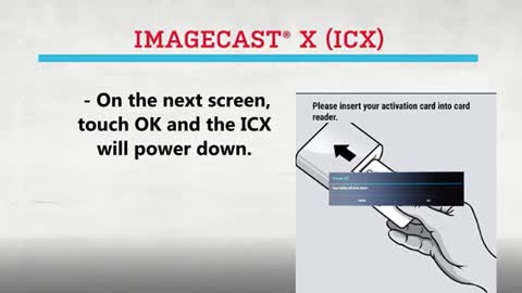 ImageCast X BMD - Step 4 Powering Down the ICX