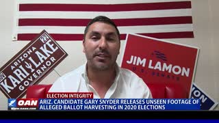 Ariz. candidate Gary Snyder releases unseen footage of alleged ballot harvesting in 2020 elections