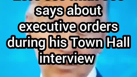 Joe Biden explains what type of person uses executive orders