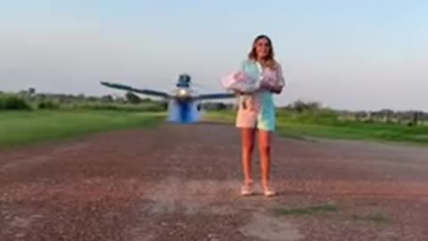 Wife honors deceased husband with emotional gender reveal partys