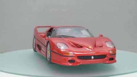 Full Restoration abandoned Ferrari F50. Restore and rebuild cars --- AF invention