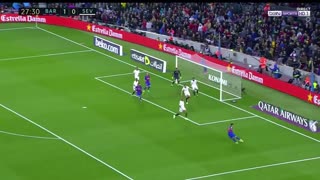 Gol de Leo Messi vs Sevilla