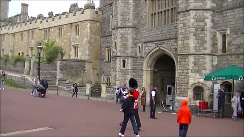 Queen Guardsmen at Windsor Castle