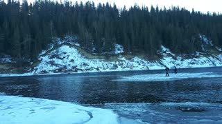 Beautiful river Calgary albarta