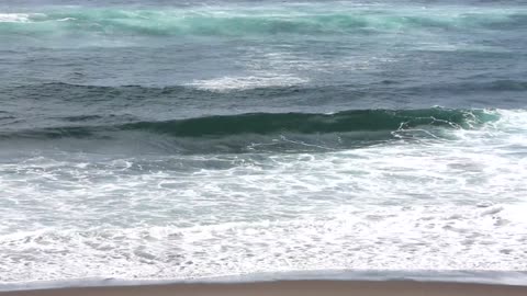 Waves Ocean Shore Beach Sea Nature Seascape