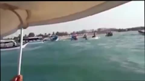 Turistas son rescatados en la Bahía de Cartagena