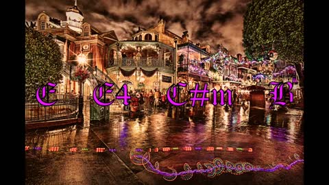 New Orleans Backing Track for Guitar in E 115bpm