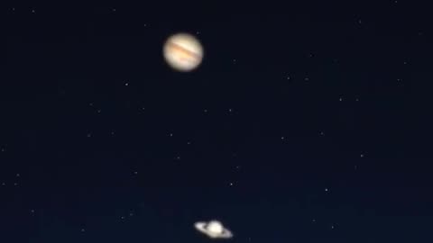 zooming-in-on-jupiter-and-saturn-shorts-shortvideo-space-hubble-interstellar-viral-planet