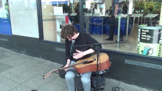 Jamie Yost Music Busking in the Ocean City 7th May 2015. Part 2