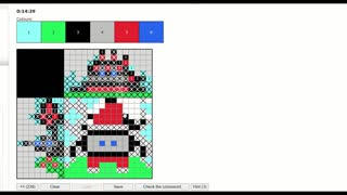 Nonograms - Robot Santa's Helper