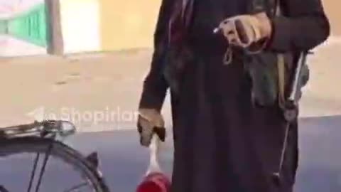 Taliban GAI This GAI has no tablet or certificate in hand, just a gun)