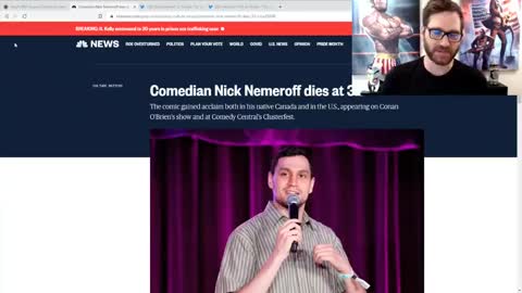 32 YEAR OLD SNL COMEDIAN "DIES SUDDENLY" AFTER MOCKING ANTI VAXXERS