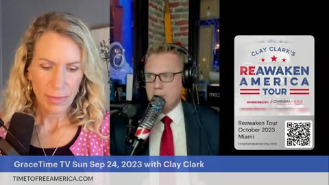 GraceTime TV LIVE: Clay Clark returns. Wake Up America!