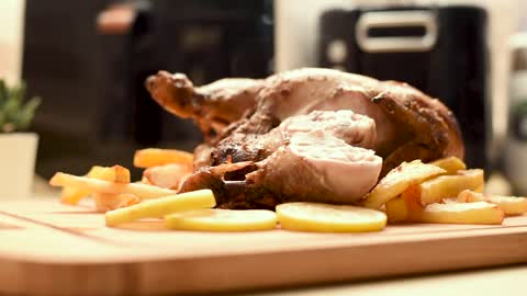 How to make delicious Homemade Oven Rotisserie Chicken : )