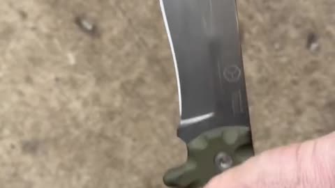 This Knife is bad!! One hell of a fixed blade 🔥🔪💪 #knives #shorts #youtubeshorts
