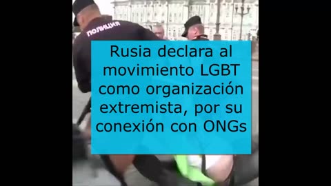 Rusia declara extremistas a los LGBT por su conexión con Soros