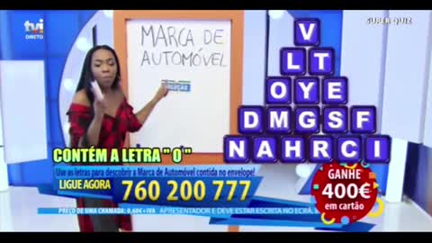 Telespectador ofende fortemente apresentadora do Super Quiz (+18).