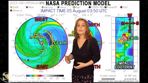 A 1,2,3-Punch of Solar Storms Speed to Earth | Space Weather News 04 August 2023