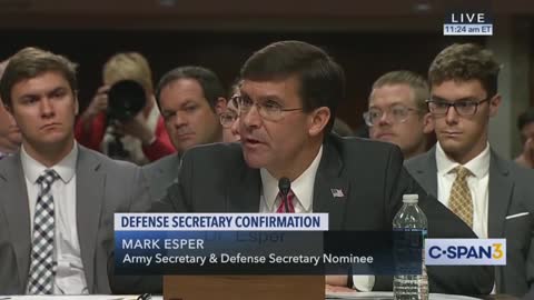 Sen. Warren's attack on Defense Secretary nominee Mark Esper backfires