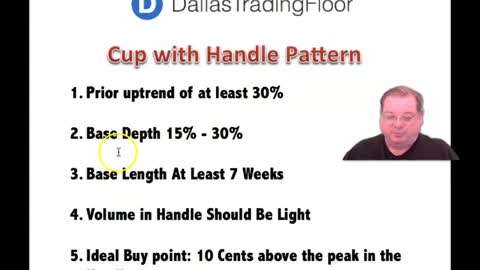 Cup with Handle, Double Bottom and Flat Bast the tree most profitable stock chart patterns