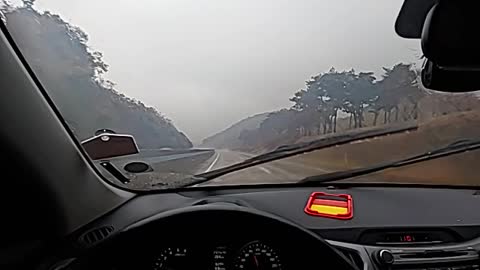 when driving on raining day