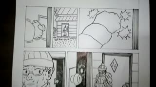 Inking a Comic/Manga Page