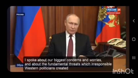 Putin Doesn't Declare War On Ukraine - He Declares War On The N.W.O. NAZI Puppets! Western Politicians! 🇺🇸 🇨🇦 W.E.F. - BIDEN, TRUDEAU - FREELAND & SOROS ARE NAZI COLLABORATORS ! Better Wake Up!