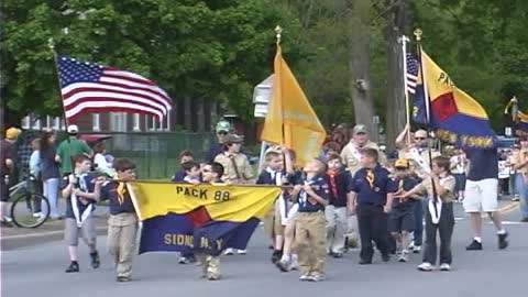 BS troop #1 hundred year celebration Parade 2010