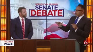 Oklahoma Republican Senate candidates argue whether Ukraine funding went to country
